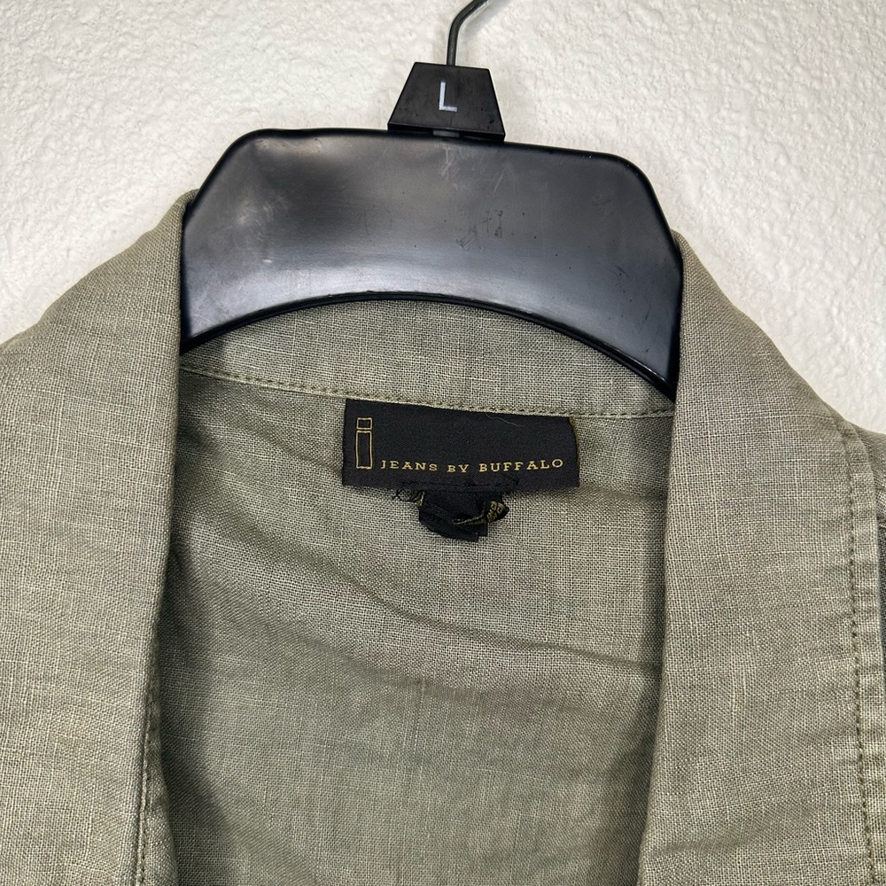 Jeans By Buffalo Womens Button Utility Jacket Size M - Picture 3 of 5